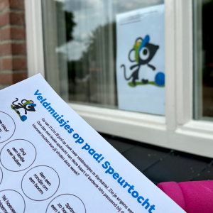 Veldmuisjes op pad! Speurtocht